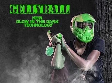 Glow in the dark gellyball technology